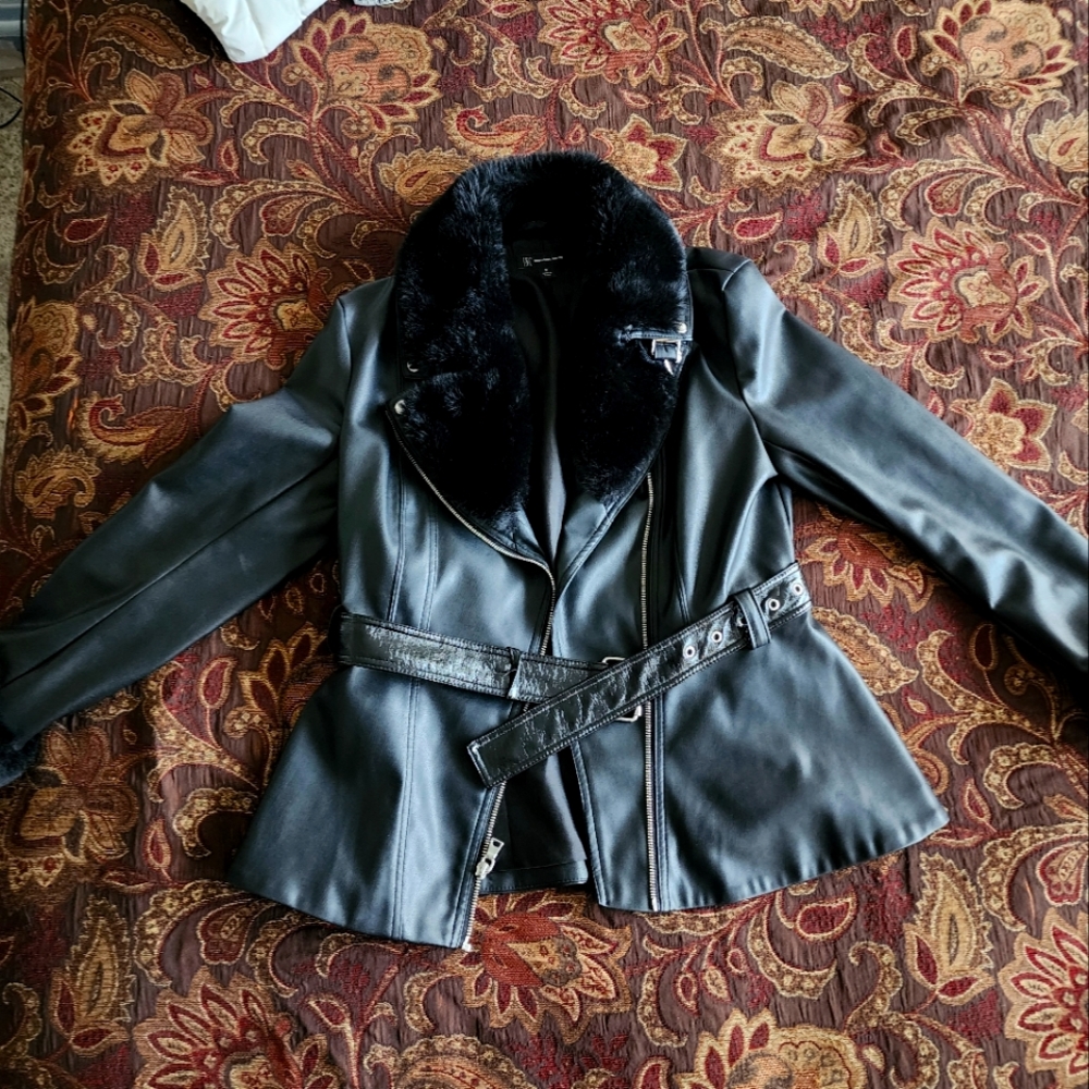 Inc belted jacket. New without tags - Picture 6 of 7